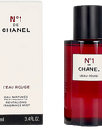 N°1 DE CHANEL L'EAU ROUGE ACQUA PROFUMATA RIVITALIZZANTE PER IL CORPO 100ML TESTER